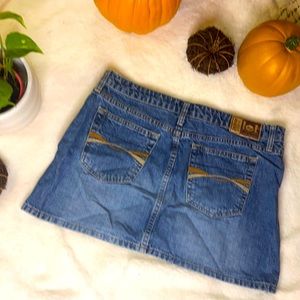 Jean Mini Skirt